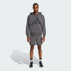 Blusão de Moletinho Capuz adidas Essentials Big Logo - Masculino - Foto 4