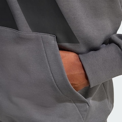 Blusão de Moletinho Capuz adidas Essentials Big Logo - Masculino - Foto 6