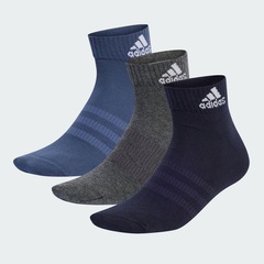 Kit Meias adidas Finas Leves com 3 Pares - Adulto - Foto 2