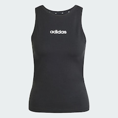 Camiseta Regata adidas Algodão Essentials Linear Slim - Feminina - Foto 2