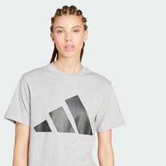 Camiseta adidas Essentials Big Logo - Feminina - Foto 6
