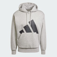 Blusão adidas Capuz Fleece Essentials Big Logo - Masculina - Foto 3