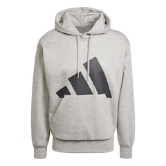 Blusão adidas Capuz Fleece Essentials Big Logo - Masculina - Foto 1