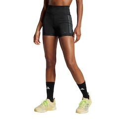 Shorts adidas Legging Optime Três Listras 1/4 - Feminina - Foto 2