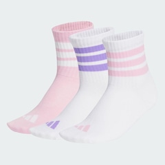 Kit Meias Caneladas com 3 Pares Infantil - Foto 3