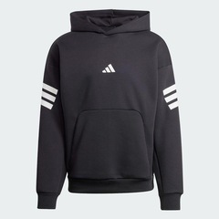 Blusão adidas Capuz Future Icons Três Listras - Masculina - Foto 3