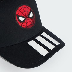 Boné Aba Curva adidas X Marvel Homem-Aranha - Snapback - Infantil - Foto 4