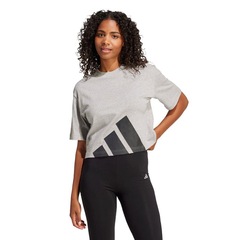 Camiseta Boyfriend adidas Essentials Big Logo - Feminina - Foto 2