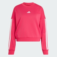 Blusão adidas Essentials Três Listras - Feminina - Foto 2