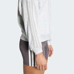 Blusão adidas Essentials Três Listras - Feminina - Foto 6