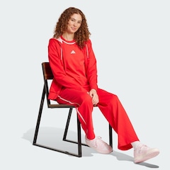 Calça adidas Moletinho Essentials Color Pop - Feminina - Foto 5