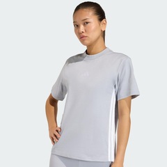 Camiseta adidas Essentials Três Listras - Feminina - Foto 5