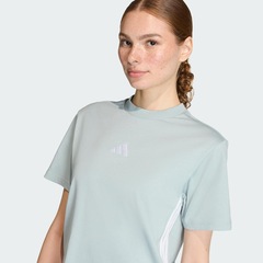 Camiseta adidas Essentials Três Listras - Feminina - Foto 5