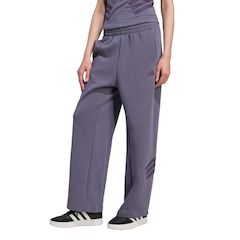 Calça adidas Barras Abertas Future Icons Três Listras - Feminina - Foto 1