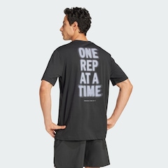 Camiseta adidas Estampada Treino Climacool One Rep At a Time - Masculina - Foto 4
