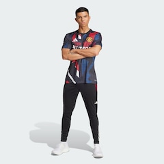Camisa Pré-Jogo Manchester United 24/25 adidas - Masculina - Foto 7