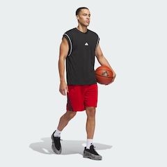 Bermuda Masculina adidas Basquete Legends 3 Listras - Foto 4