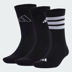 Meias adidas Logo 3 Pares - Unissex - Foto 3