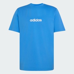 Camiseta adidas Essentials Linear Single Jersey - Masculina - Foto 2