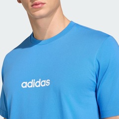 Camiseta adidas Essentials Linear Single Jersey - Masculina - Foto 5