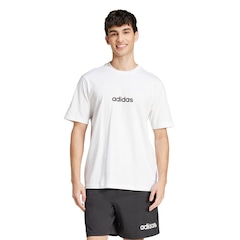 Camiseta adidas Essentials Linear Single Jersey - Masculina - Foto 1