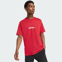 Camiseta adidas Essentials Linear Single Jersey - Masculina - Foto 6