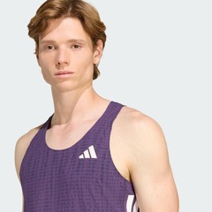 Camiseta Regata adidas Singlet Adizero Running - Masculina - Foto 6