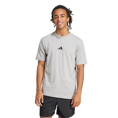 Camiseta adidas Malha Simples Essentials Small Logo - Masculina - Foto 2