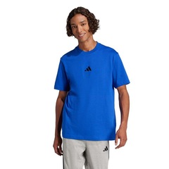 Camiseta adidas Malha Simples Essentials Small Logo - Masculina - Foto 2