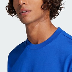 Camiseta adidas Malha Simples Essentials Small Logo - Masculina - Foto 7