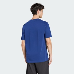 Camiseta adidas Malha Simples Essentials Small Logo - Masculina - Foto 4