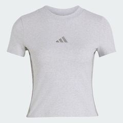 Camiseta adidas Essentials Três Listras Slim - Feminina - Foto 2