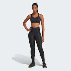 Legging adidas Optime Três Listras Full-Length - Feminina - Foto 6