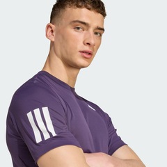 Camiseta adidas Club Tennis Climacool Três Listras - Masculina - Foto 5
