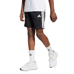 Short adidas Train Essentials Três Listras - Infantil - Foto 2