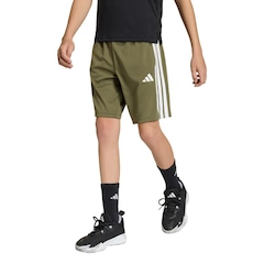 Short adidas Train Essentials Três Listras - Infantil - Foto 1