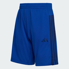 Short adidas Train Essentials Três Listras - Infantil - Foto 2