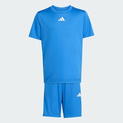 Conjunto Camiseta adidas Train Essentials Três Listras Infantil - Foto 2