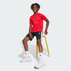 Conjunto Camiseta adidas Train Essentials Três Listras Infantil - Foto 6