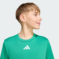 Conjunto Camiseta adidas Train Essentials Três Listras Infantil - Foto 7
