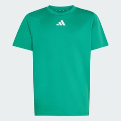 Conjunto Camiseta adidas Train Essentials Três Listras Infantil - Foto 9