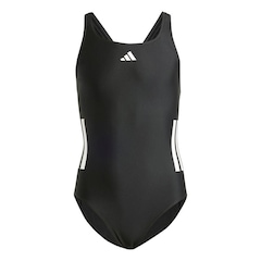 Maiô adidas Costas Em C Três Listras Infantil - Infantil - Foto 1