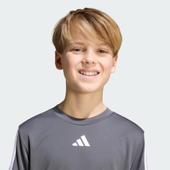 Camiseta adidas Train Essentials Três Listras Infantil - Foto 5
