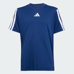 Camiseta adidas Train Essentials Três Listras Infantil - Foto 2