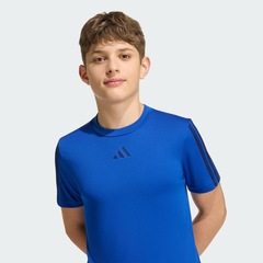 Camiseta adidas Train Essentials Três Listras Infantil - Foto 5