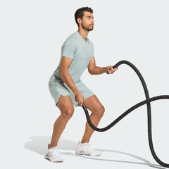 Shorts adidas Designed-For-Training Três Listras - Masculina - Foto 4