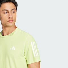 Camiseta adidas Own The Run Climacool Colorblock - Masculina - Foto 7