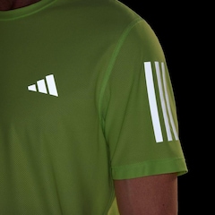 Camiseta adidas Own The Run Climacool Colorblock - Masculina - Foto 8