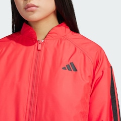 Jaqueta Bomber adidas Cropped Isolamento Essentials Três Listras - Feminina - Foto 8