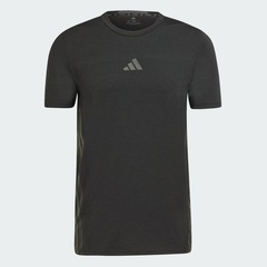 Camiseta adidas Designed 4 Training Três Listras - Masculina - Foto 2